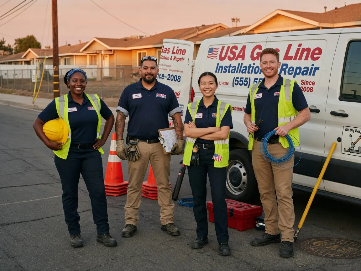 Gas Line Installation company in Bellville, TX